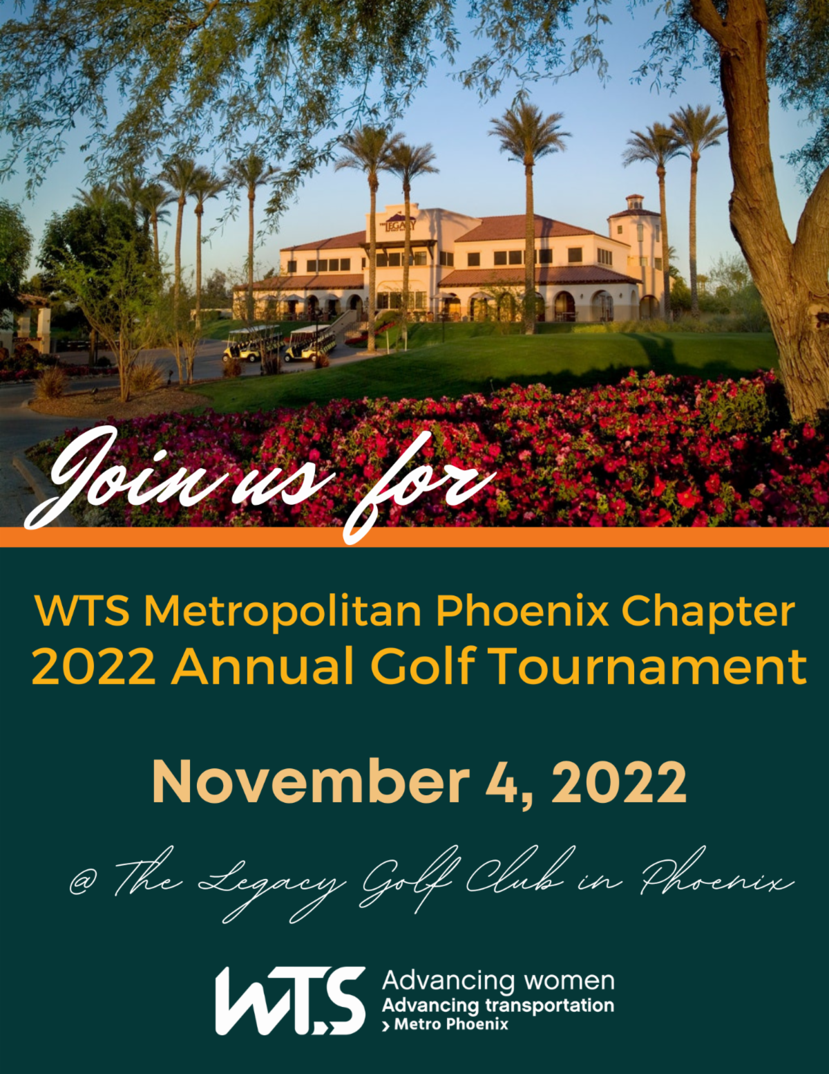 WTS Metropolitan Phoenix 2022 Annual Golf Tournament WTS